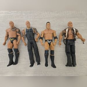 WWE THE People's Champion The Rock Wresting Action Figures Toys WWF Legend 4